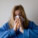 woman, sneeze, blowing nose, influenza, flu, illness, tissue, blond, female, person, face, hands, lady, handkerchief, sneeze, sneeze, sneeze, sneeze, sneeze, flu, flu